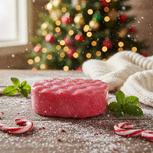 Candy Cane Exfoliating Soap Sponge