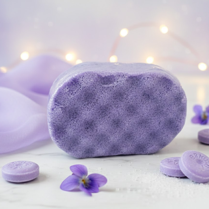 Parma Violet Exfoliating Soap Sponge