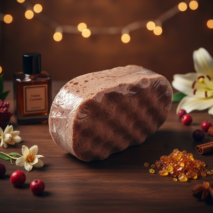 Pomegranate Mandarin & Amber Exfoliating Soap Sponge