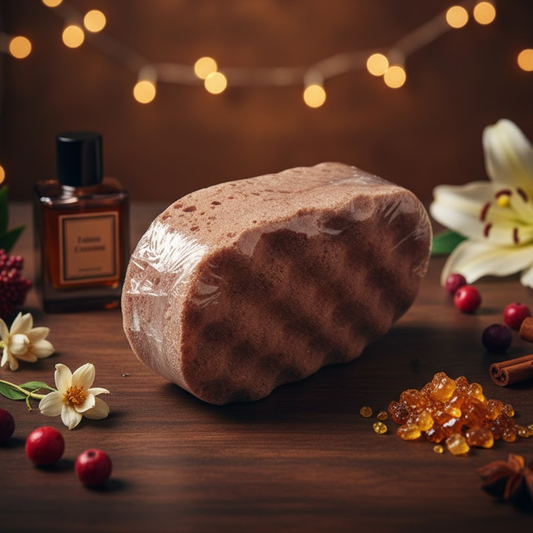 Pomegranate Mandarin & Amber Exfoliating Soap Sponge