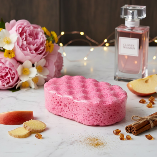 Classy Woman Exfoliating Soap Sponge