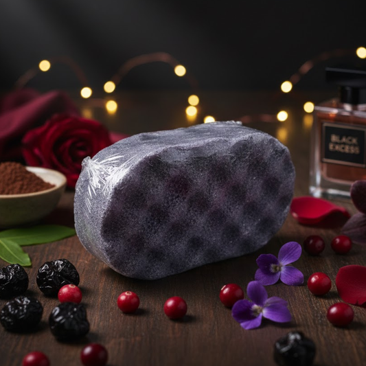 Black Excess Her Exfoliating Soap Sponge
