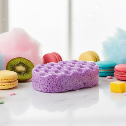 White Pixie Exfoliating Soap Sponge