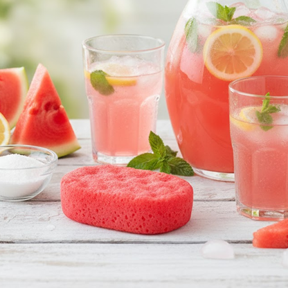 Watermelon Lemonade Exfoliating Soap Sponge