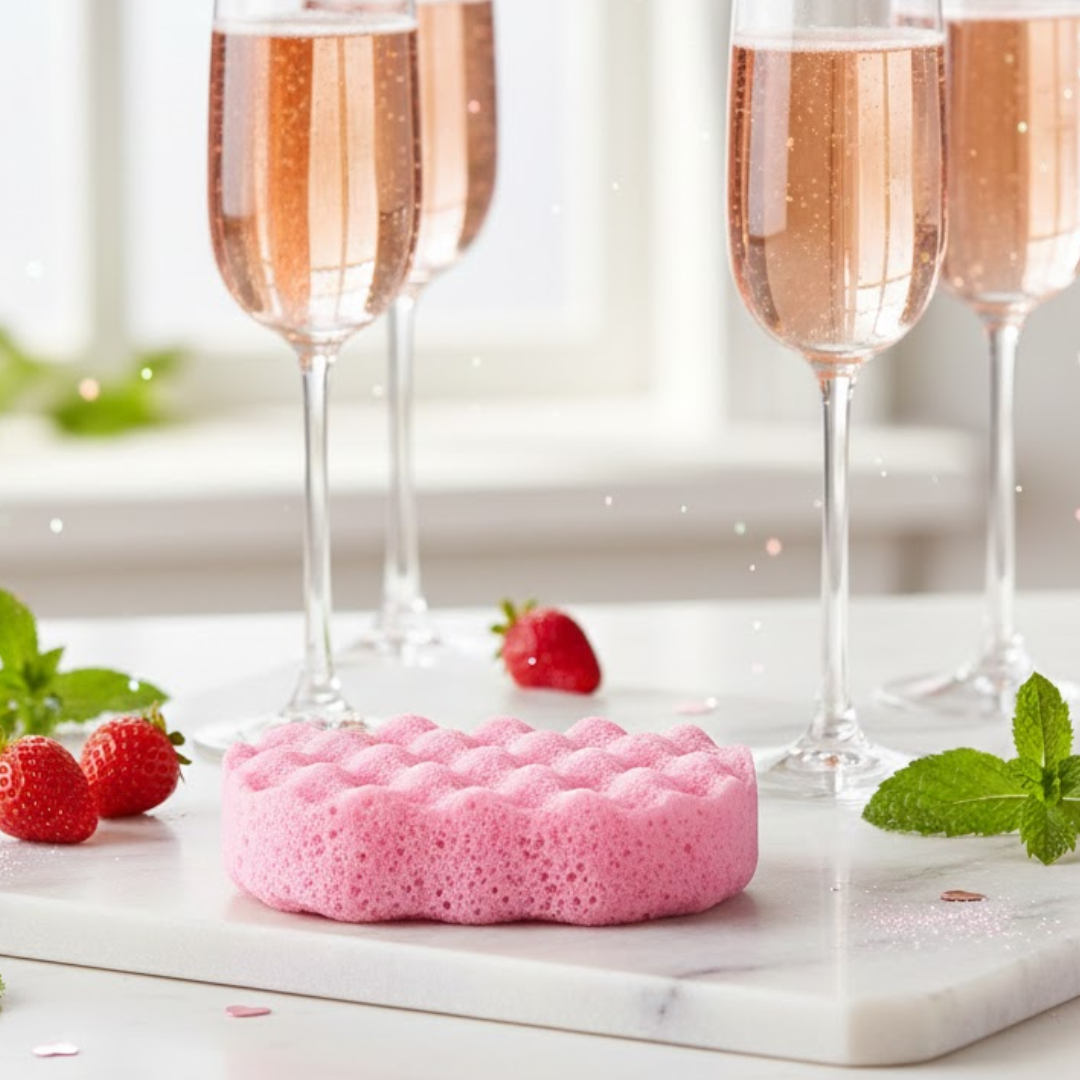 Pink Fizz Exfoliating Soap Sponge