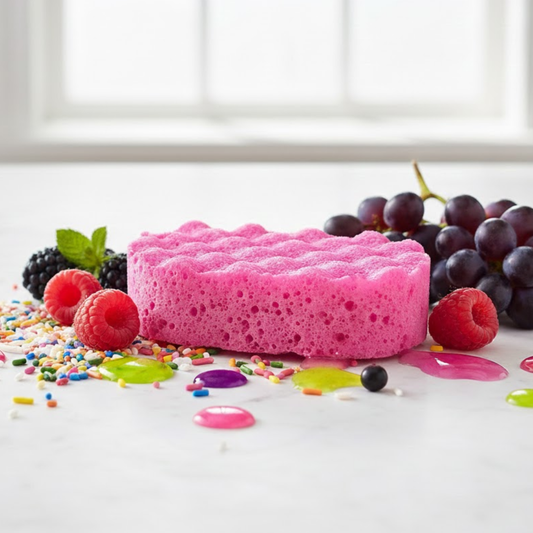 Fabulous Rainbow Drops Exfoliating Soap Sponge