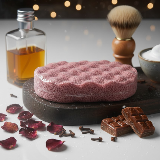 Velvet Oud Odour Eliminator Exfoliating Soap Sponge