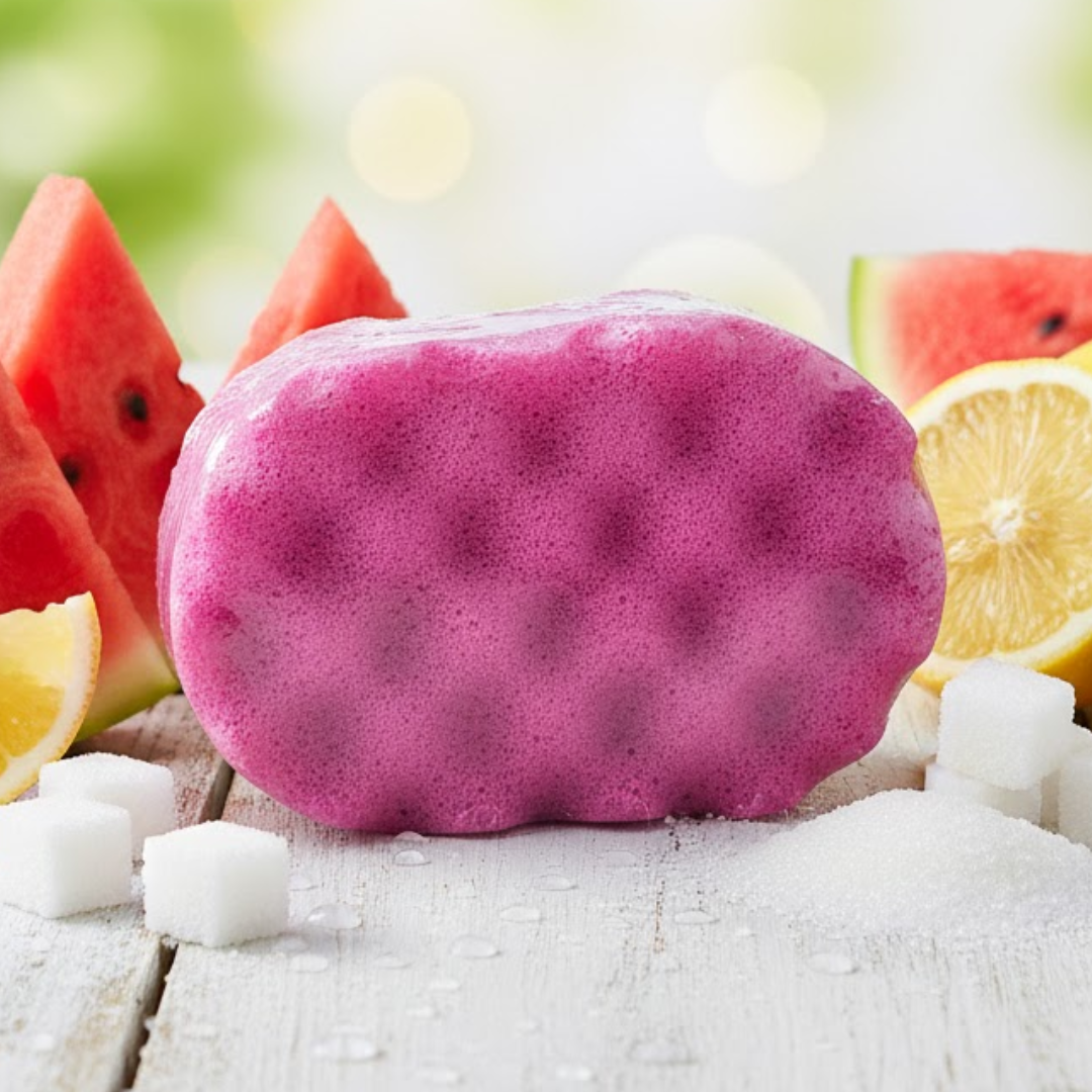 Summer Fruits Exfoliating Soap Sponge