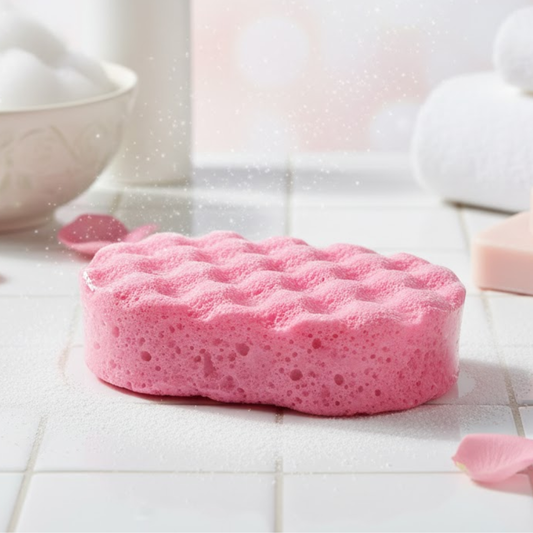 Talco Rosa Spanish Cleaning Exfoliating Soap Sponge