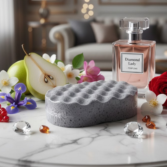 Diamond Lady Exfoliating Soap Sponge