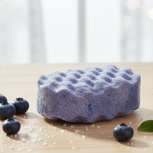 Blueberry Exfoliating Soap Sponge