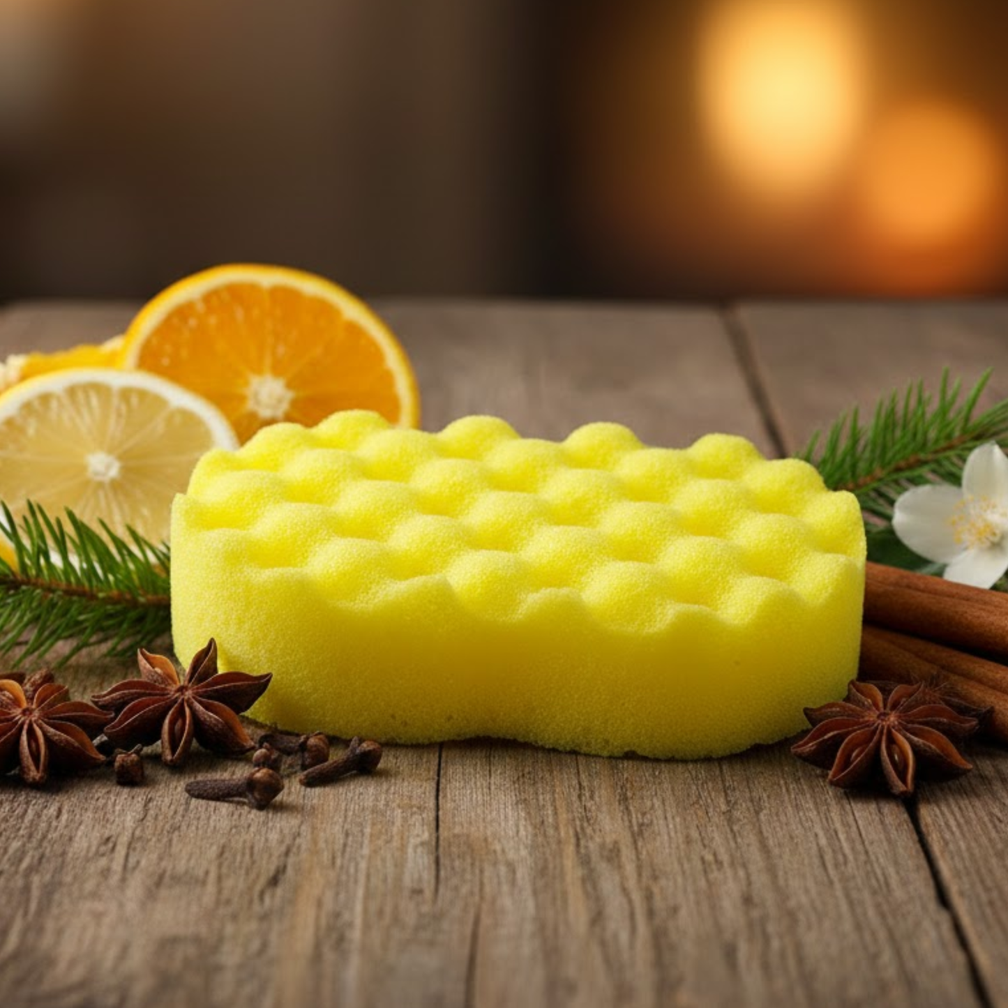 Sensual Zest Exfoliating Soap Sponge