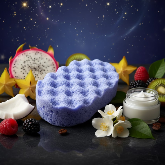 Rox Moon and Stars Exfoliating Soap Sponge