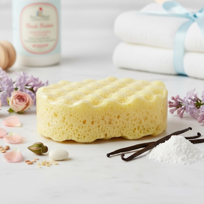 Baby Powder Exfoliating Soap Sponge