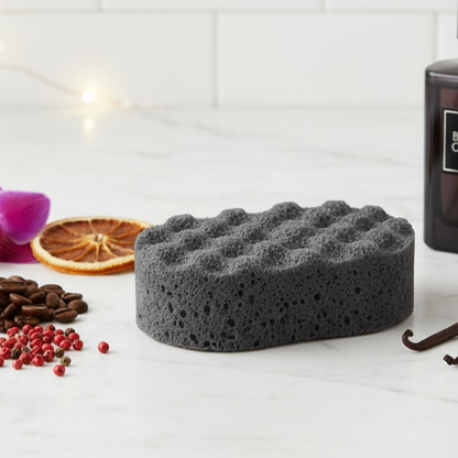 Black Opeum Exfoliating Soap Sponge