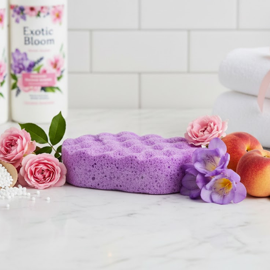Lenora Exotic Bloom Exfoliating Soap Sponge