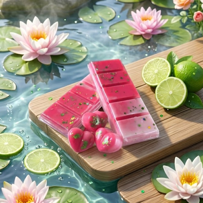 Comfortable Waterlily & Lime Wax Melts