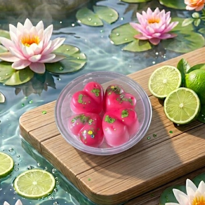 Comfortable Waterlily & Lime Wax Melts