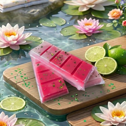 Comfortable Waterlily & Lime Wax Melts