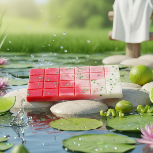 Comfortable Waterlily & Lime Wax Melts