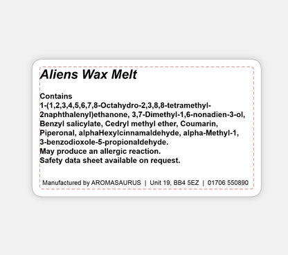 Aliens Wax Melts