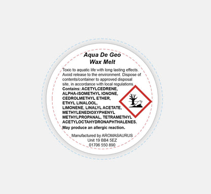Aqua De Geo Wax Melts