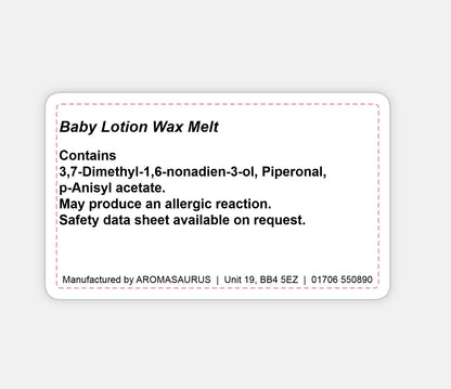 Baby Lotion Wax Melts
