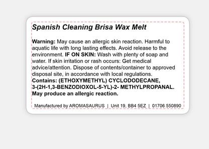 Spanish Cleaning Brisa Wax Melts