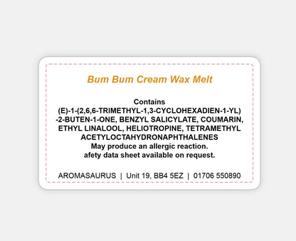 Bum Bum Cream No62 Wax Melts