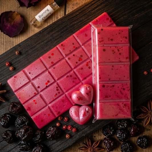 K Alley Burning Cherry Wax Melts