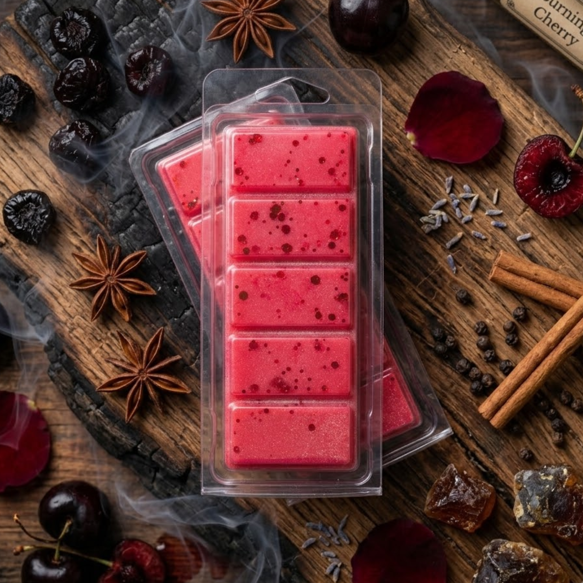 K Alley Burning Cherry Wax Melts