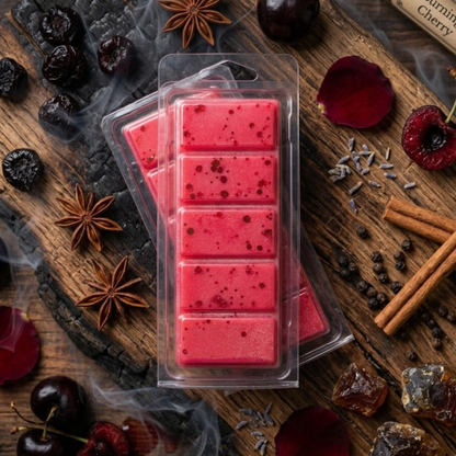 K Alley Burning Cherry Wax Melts