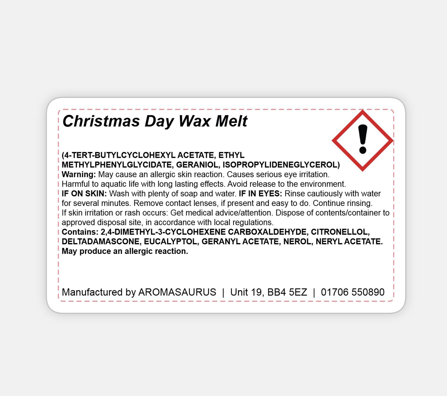 Christmas Day Wax Melts