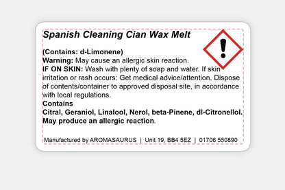 Spanish Cleaning Cian Wax Melts