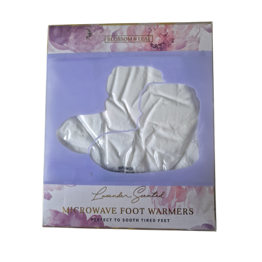 Blossom & Leaf Foot Warmers