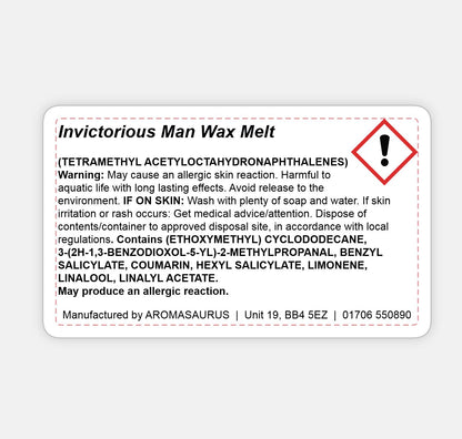 Invictorious Man Wax Melts