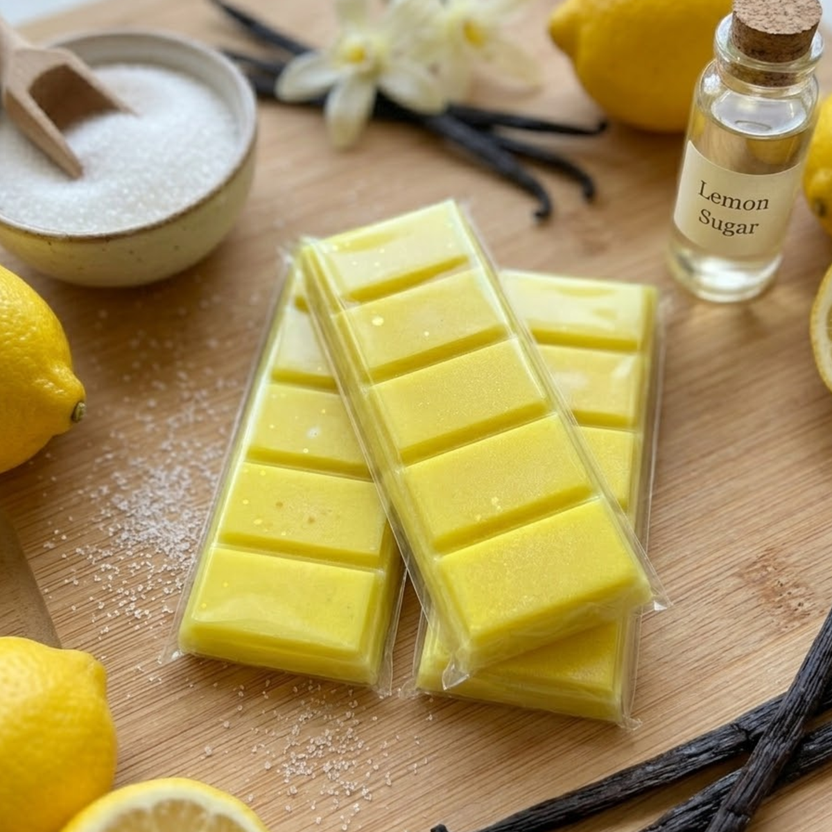 K Alley Lemon Sugar 14 Wax Melts
