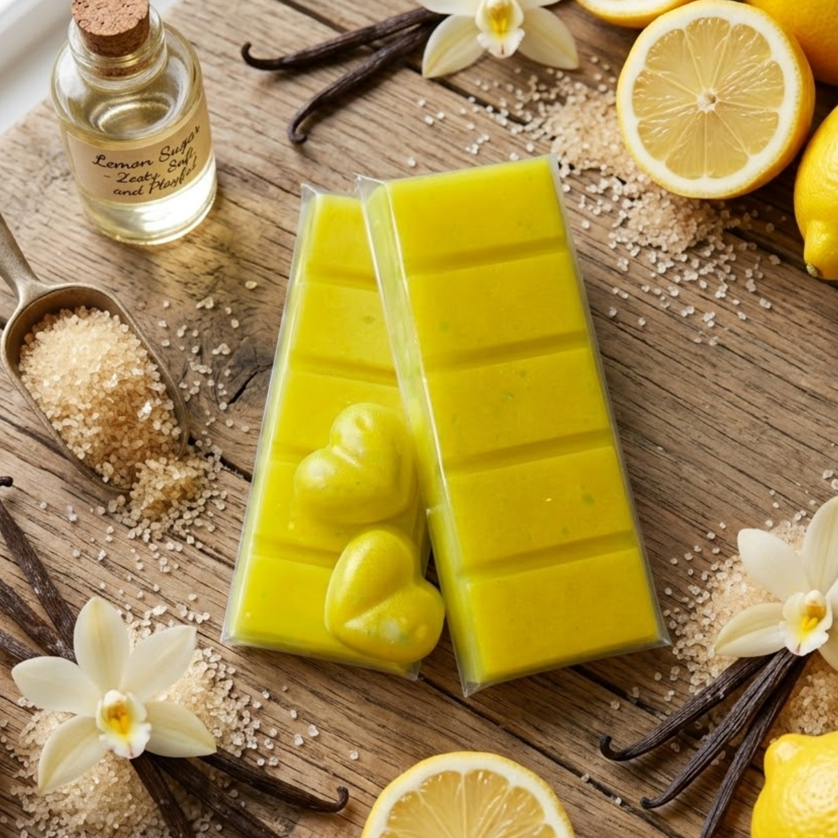 K Alley Lemon Sugar 14 Wax Melts