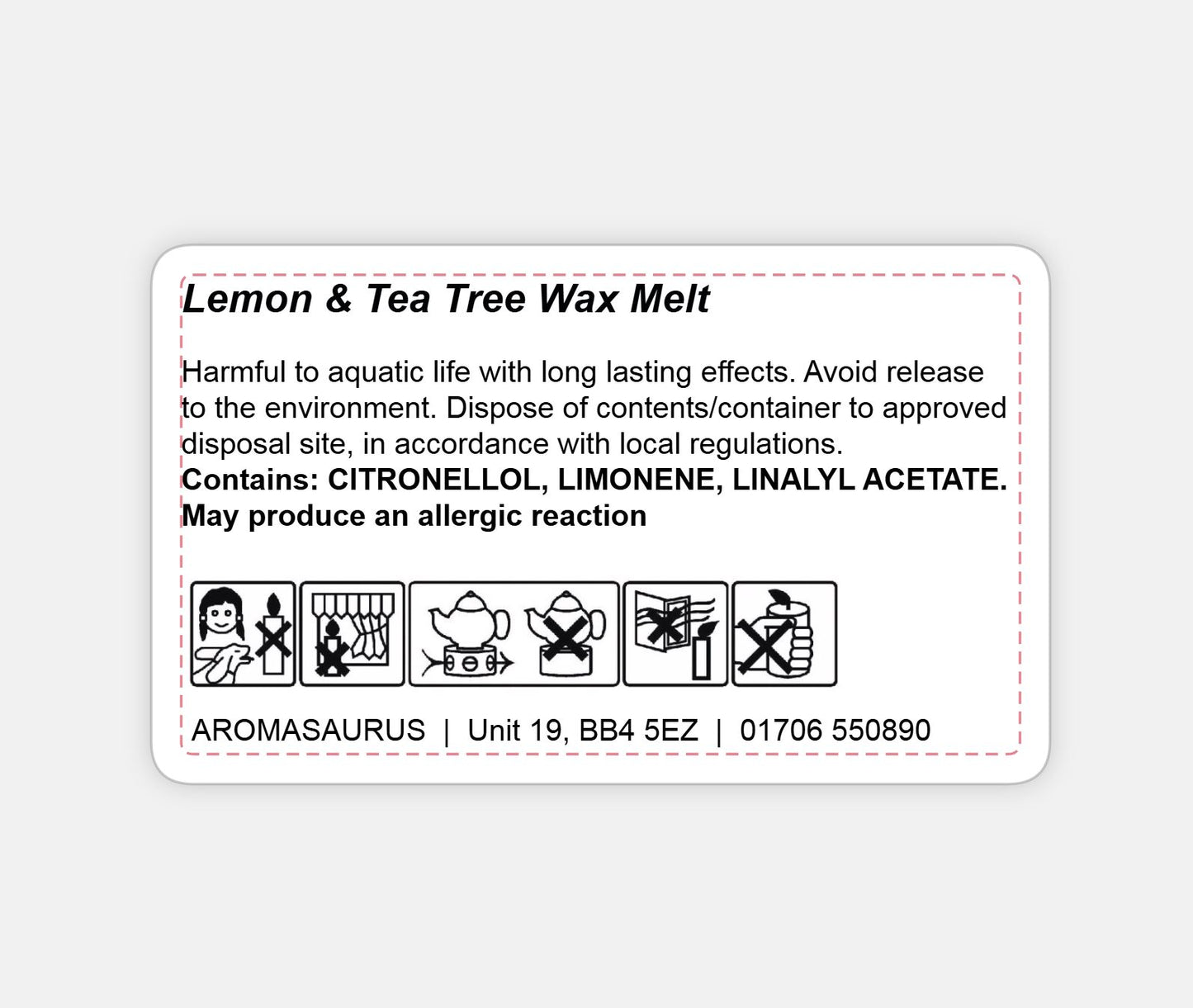 Lemon & Tea Tree Wax Melts