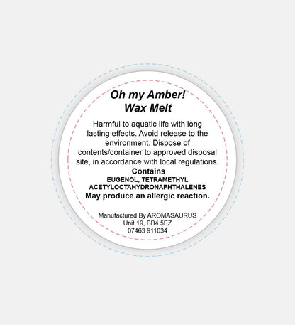 Oh My Amber Wax Melts