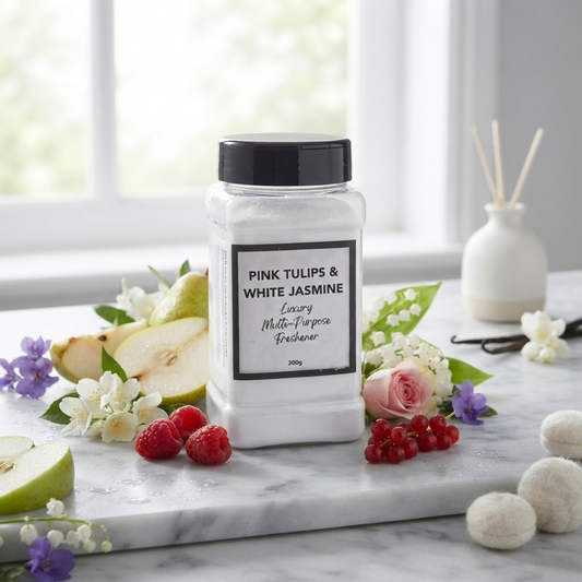 Lenora Pink Tulips & White Jasmine Carpet Freshener
