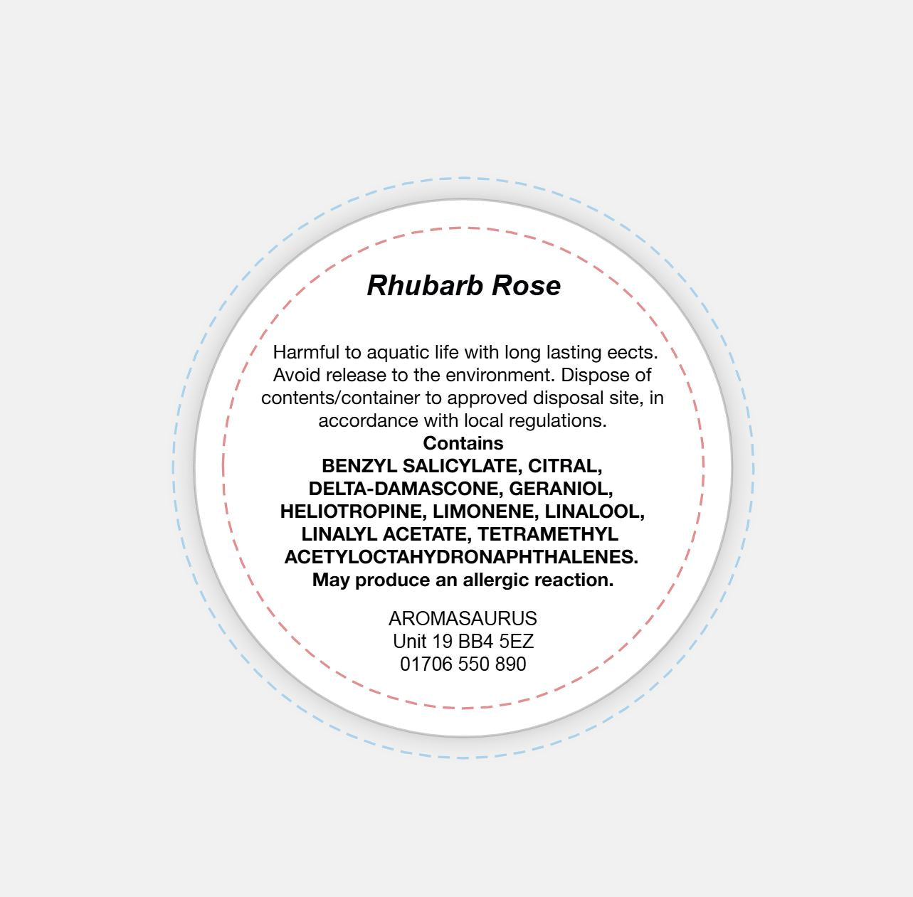 Rhubarb Rose Wax Melts