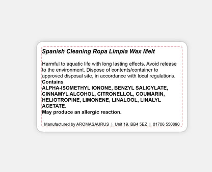 Spanish Cleaning Ropa Limpia Wax Melts