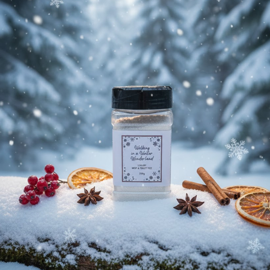 Walking in a Winter Wonderland Mop, Sink & Toilet Fizz