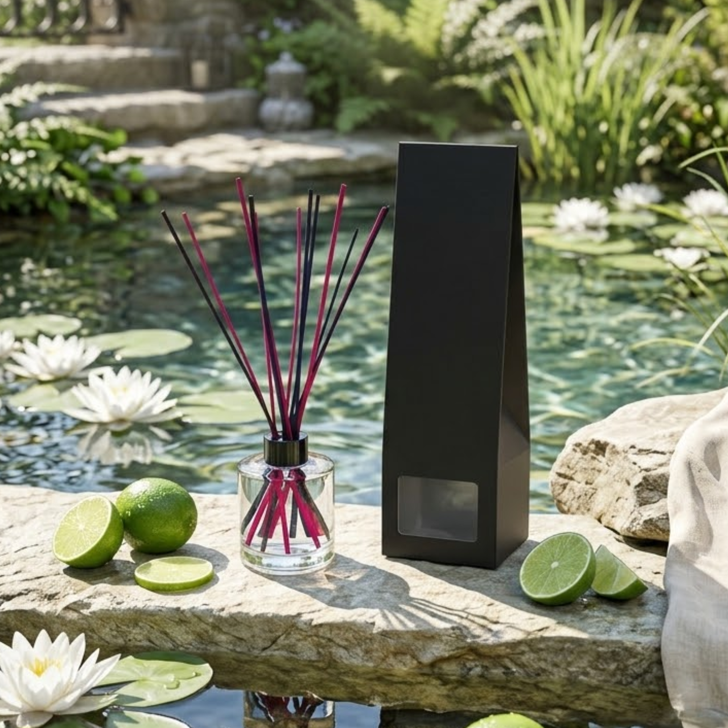 Comfortable Waterlily & Lime Reed Diffuser