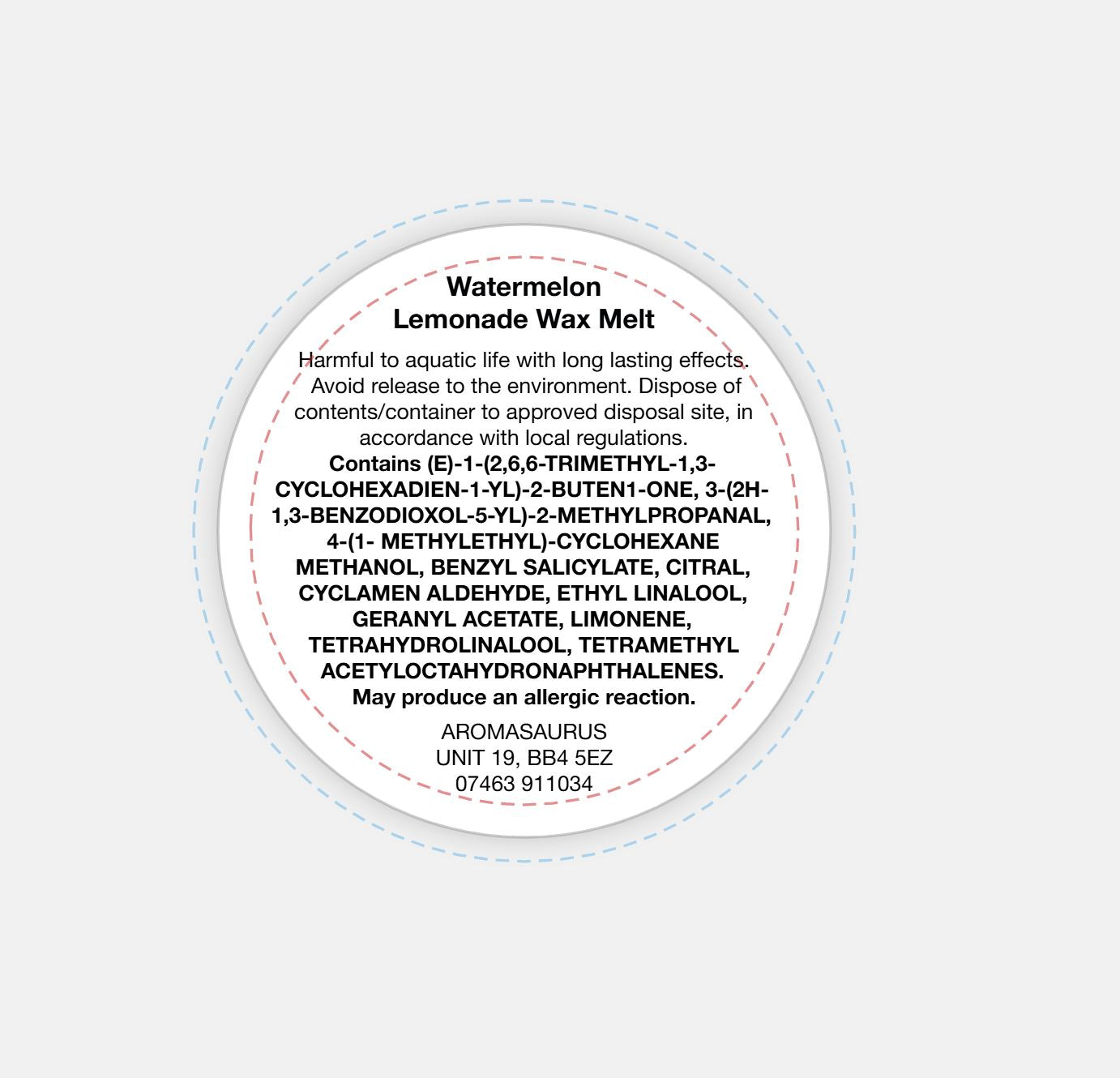 Watermelon Lemonade Wax Melts